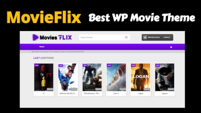 MovieFlix WordPress Theme