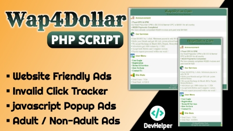 Wap4dollar PHP Script